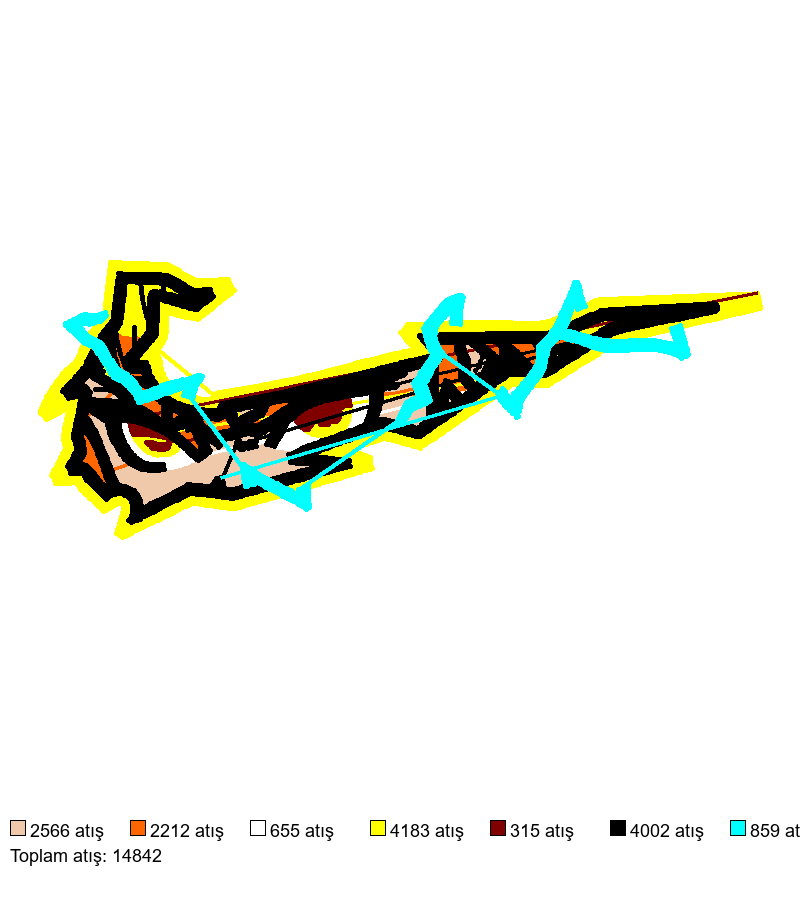 173 Nike ZENITSU nakış deseni